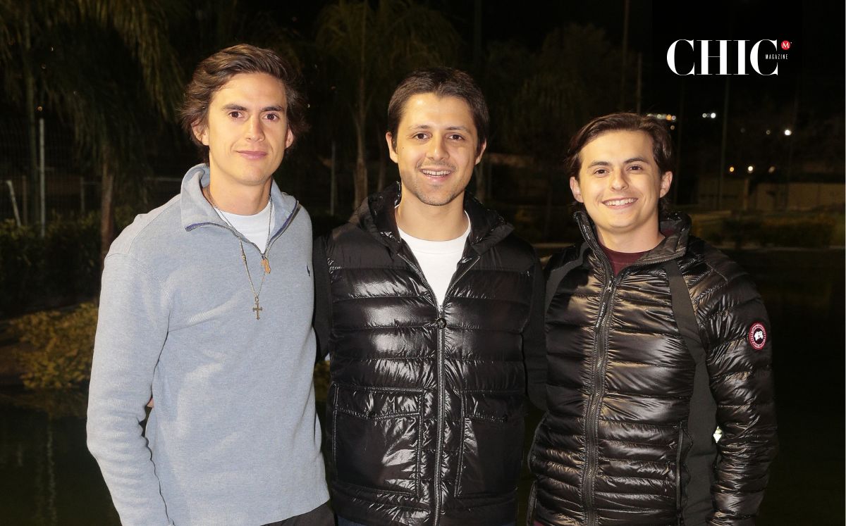 Daniel Magaña, Óscar Torres y Eugenio Magaña / Fotos: Daniel Saldivar