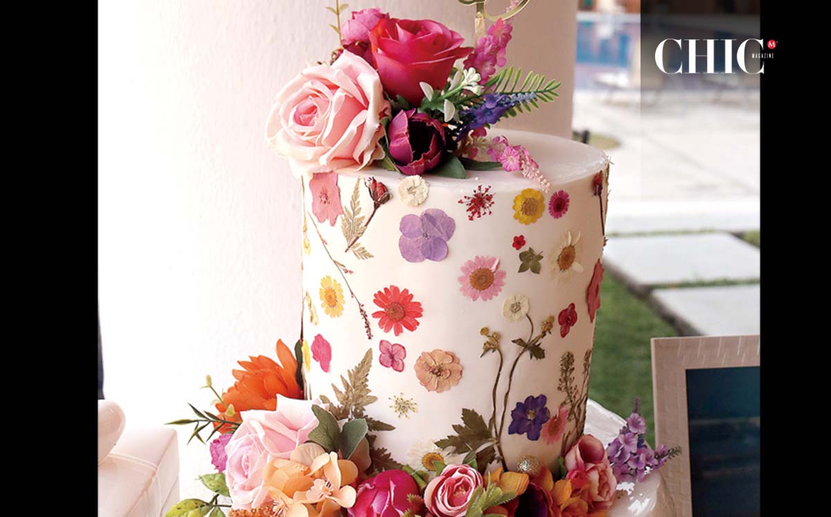 Las invitadas degustaron pastel a cargo de Lizett Schekaiban