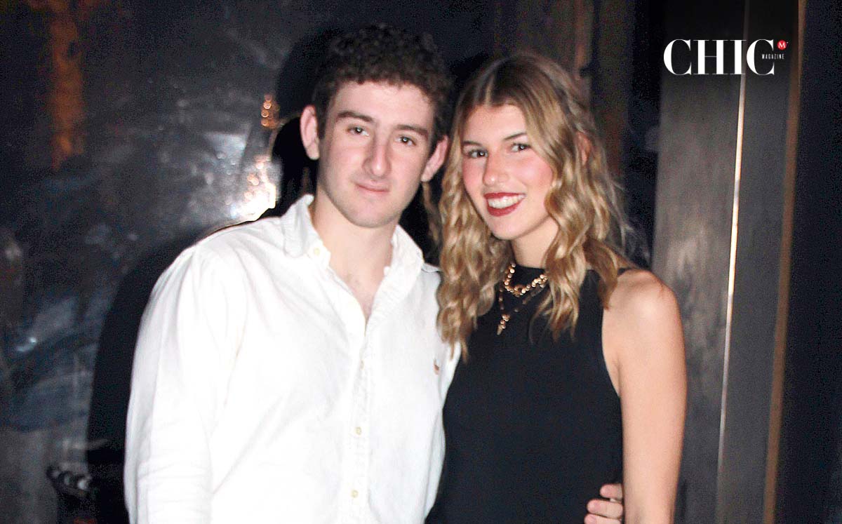 LALO LACAVEX Y MARIALEX ELIZONDO llegaron a festejar el 2025 en Byblos
