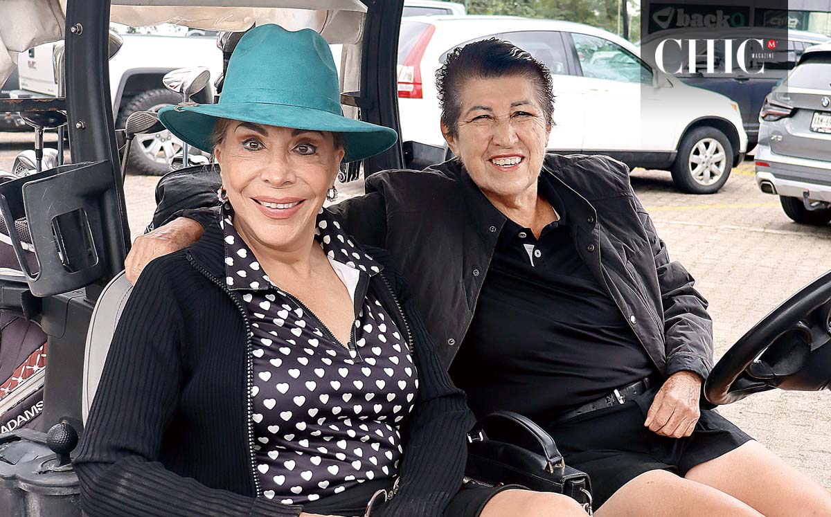SANDRA TAMEZ Y LOLOY ROMERO nos regalaron sus mejores sonrisas en el Torneo del Pavo