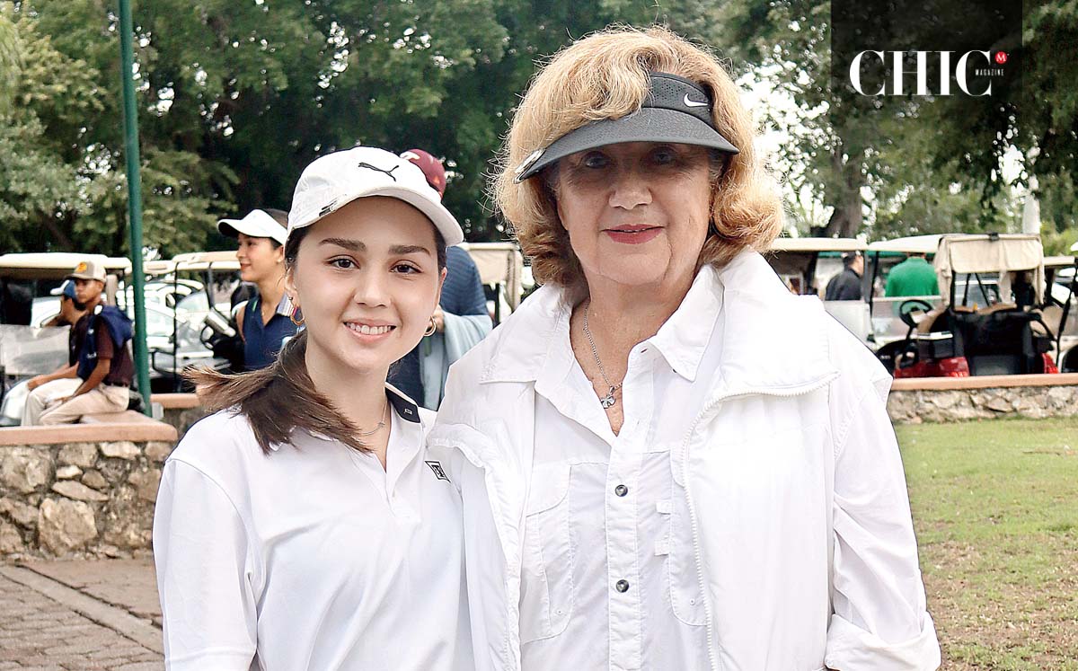 MARÍA INÉS BENAVIDES Y ALICIA DE LEAL disfrutaron un ambiente lleno de entusiasmo y competencia