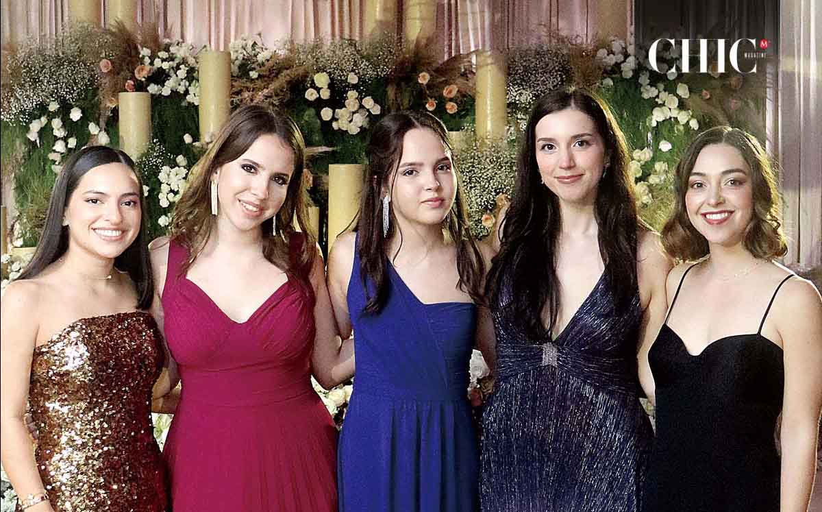CECI MATEOS, ANA MOLINA, ELIZA MOLINA, JIMENA CONTRERAS Y HANNAH CHILCOTT nos regalaron sus mejores sonrisas