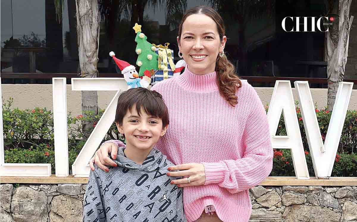 JAVIER GÓMEZ Y CLAUDIA RIVERA participaron en concursos y disfrutaron de un show infantil