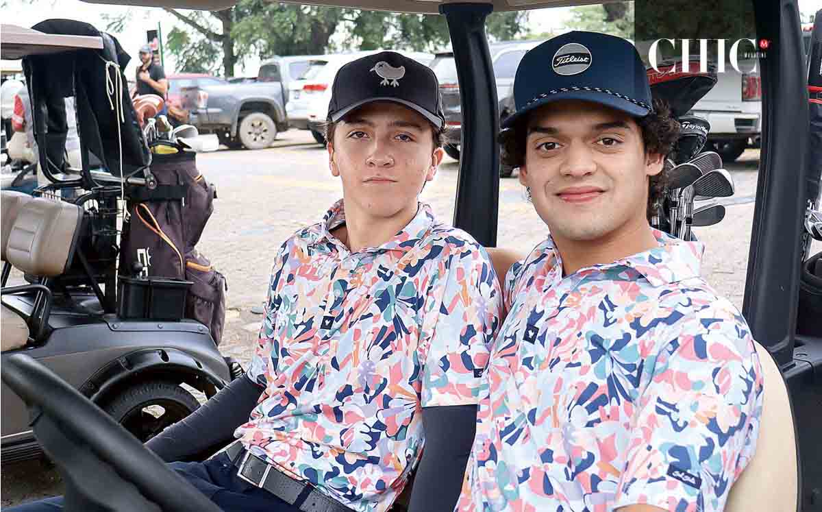 LEANDRO ELIZONDO Y BERNARDO PÉREZ celebraron la pasión por el golf