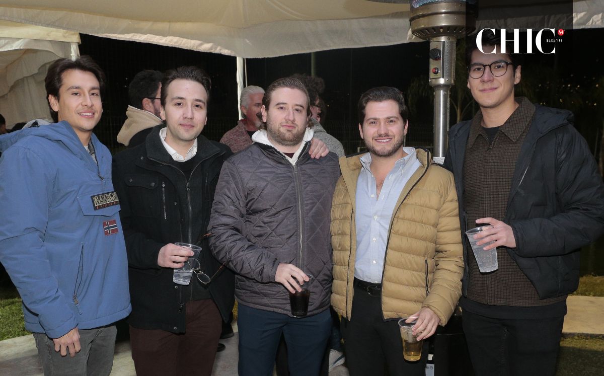 Mauricio Armendariz, Pablo Elizondo, Hugo Santos, Roberto Martínez y Gonzalo Valadez / Fotos: Daniel Saldivar