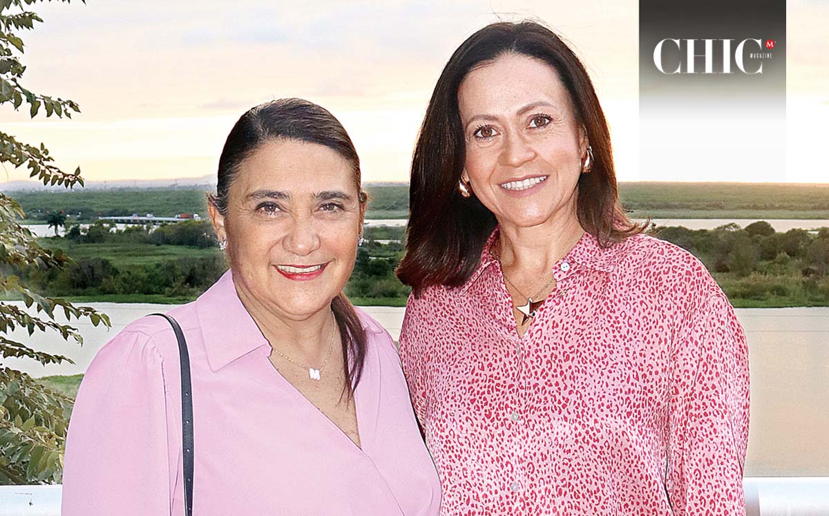 MÓNICA SCHEKAIBAN E ISA ENRIQUEZ llegaron con sus mejores outfits al festejo