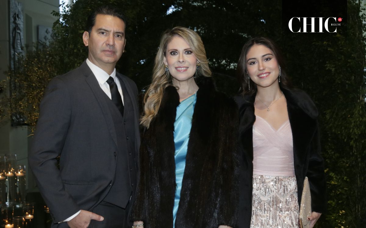 Gustavo González, Blanca de González e Isabella González / Fotos: Omar Valdez