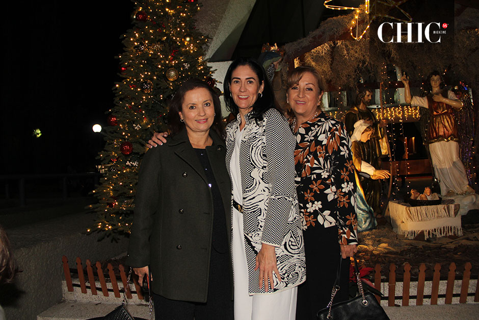 Lourdes Torres, Ruth Castellanos y Margarita Navarro.