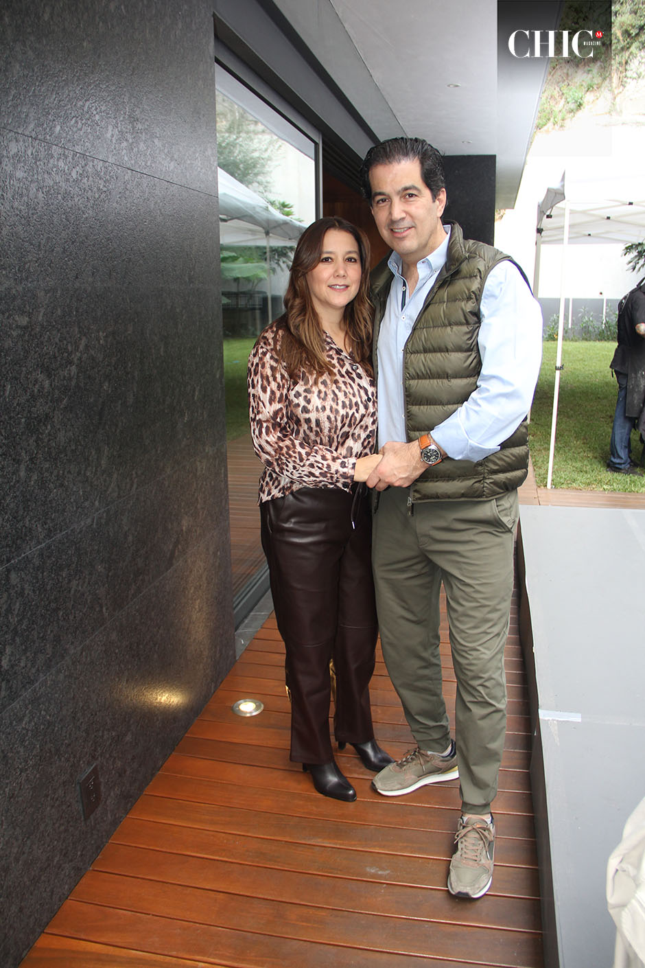 Perla Chiprés y Pablo Gómez Arregui