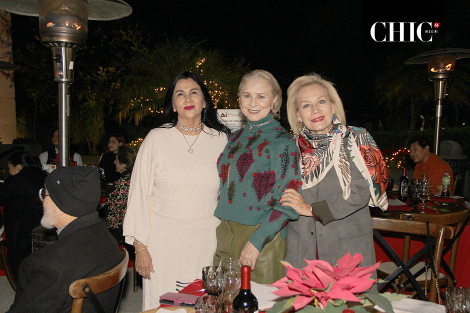 Tony Navarro, Carmen Sandoval y Guera Murguía.