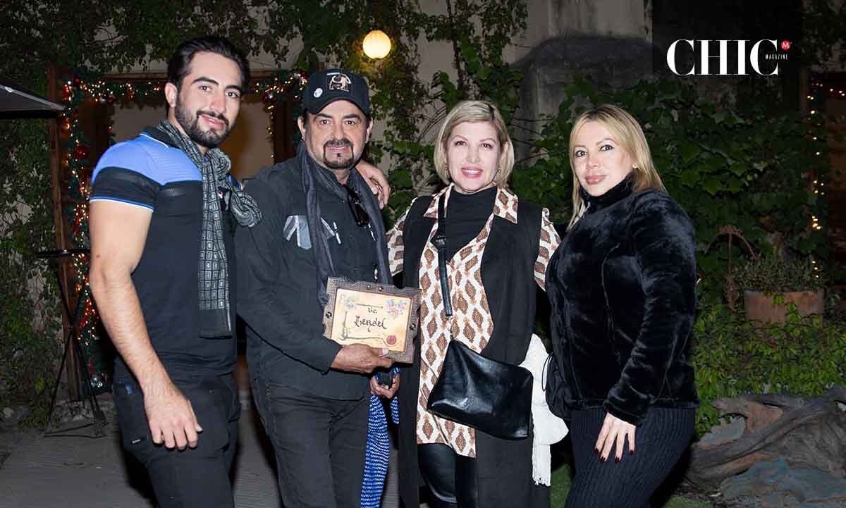 Carlos Suspiro, Hensei Portillo, Liliana González y Silvia Padri