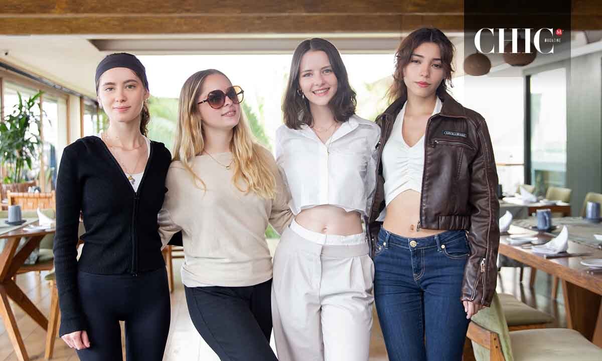 Caterina Herrera, Katia Molina, Victoria Barreto y Hannah Curiel