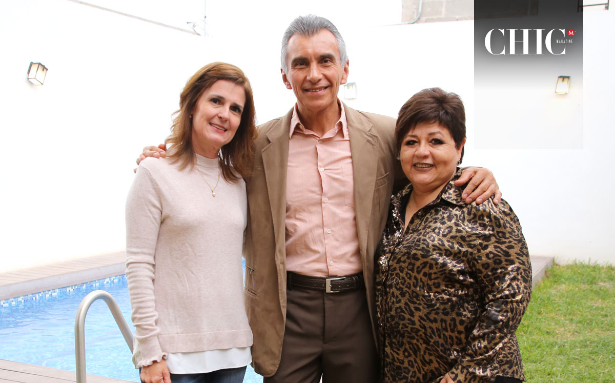 Adriana, Heriberto y Magda