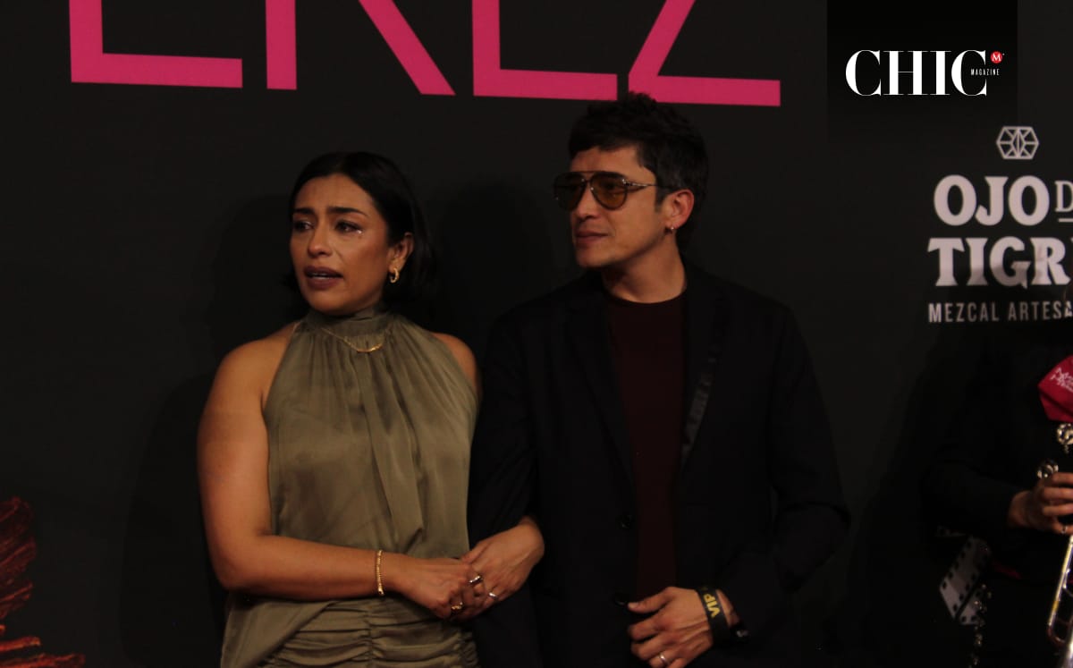 Adriana Paz en la alfombra roja de Emilia Pérez en México (Leslie Flores)