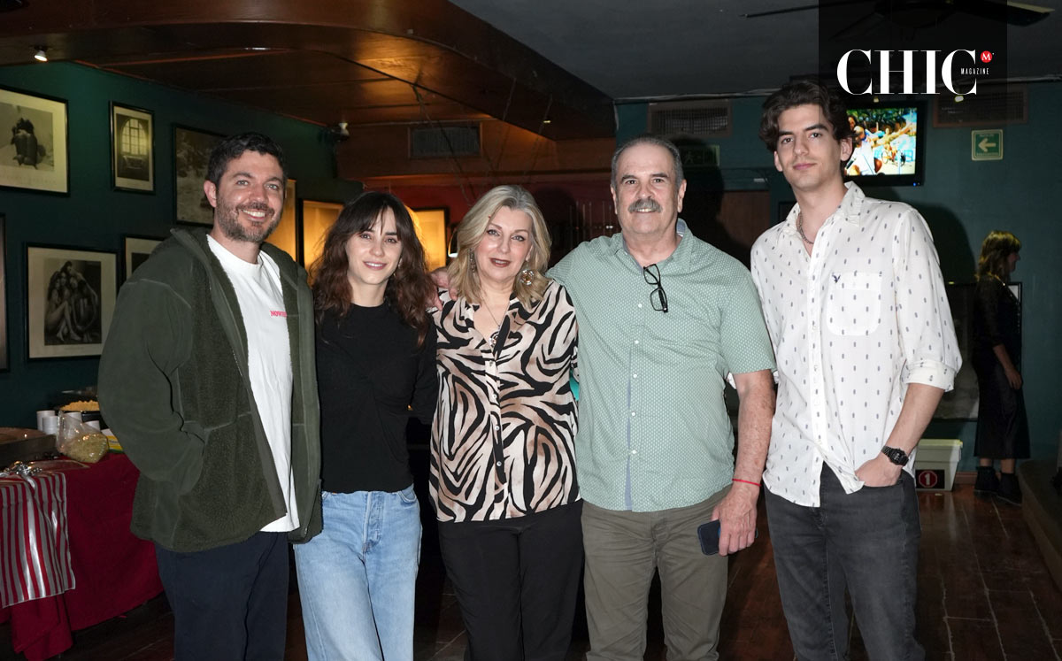 Eduardo, Astrid, Astrid, Manuel y José Manuel