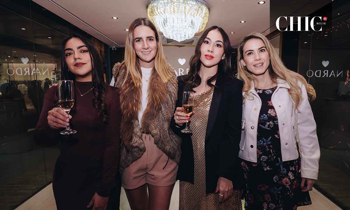 Carolina Villa, Claudia Bribiesca, Narda Villa y Ana Gaby Gutiérrez (Fotos: Cortesia)