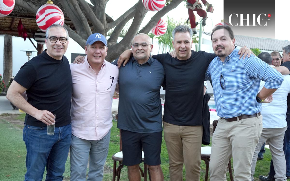 José Luis, Víctor, Omar, Jorge y Manuel