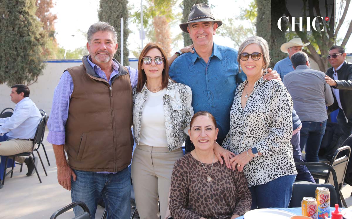 Mauricio, Cecy, Eduardo, Dulce y Lorena