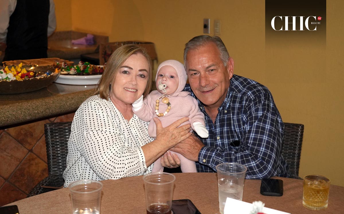 Paty, Eugenia y Ricardo