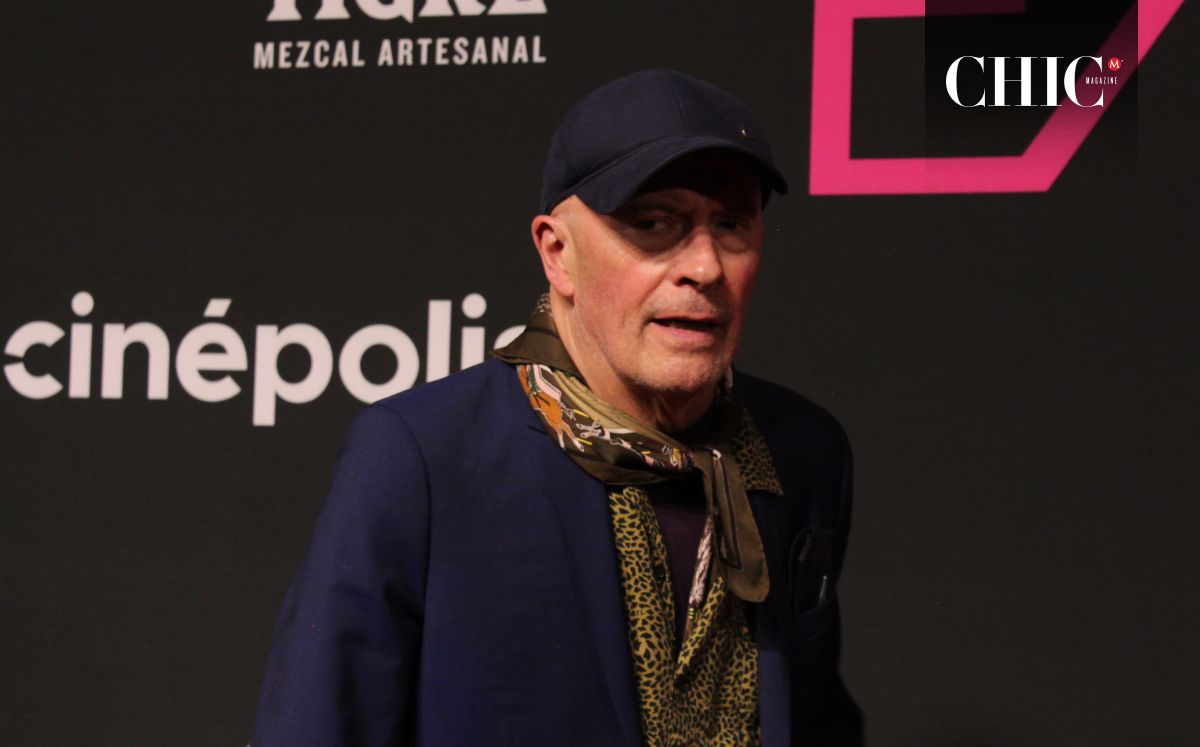 Jacques Audiard en la red carpet de Emilia Pérez en México (Foto: Leslie Anisahi)