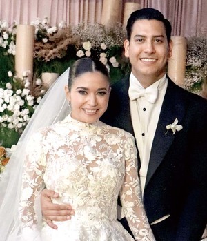 Después de nueve años de novios, SOFÍA GARZA Y LUIS GERARDO PLAZA  unieron sus vidas en matrimonio