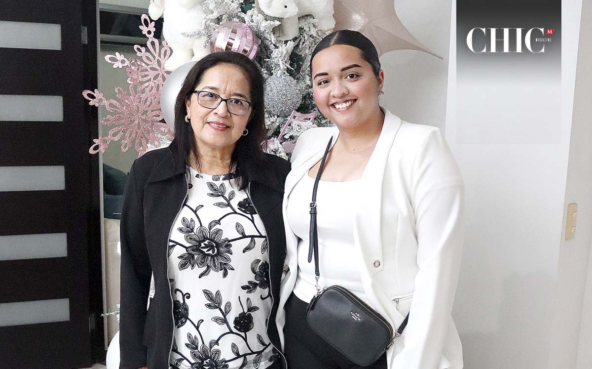 AIMEE MORALES Y GEORGINA GARCÍA disfrutaron del dress code balckand white