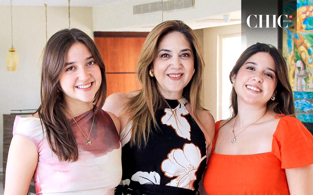 MARÍA JOSÉ LU, CAROLINA GONZÁLEZ, SOFÍA LU llegaron puntuales a la Torre Báltica de Velamar
