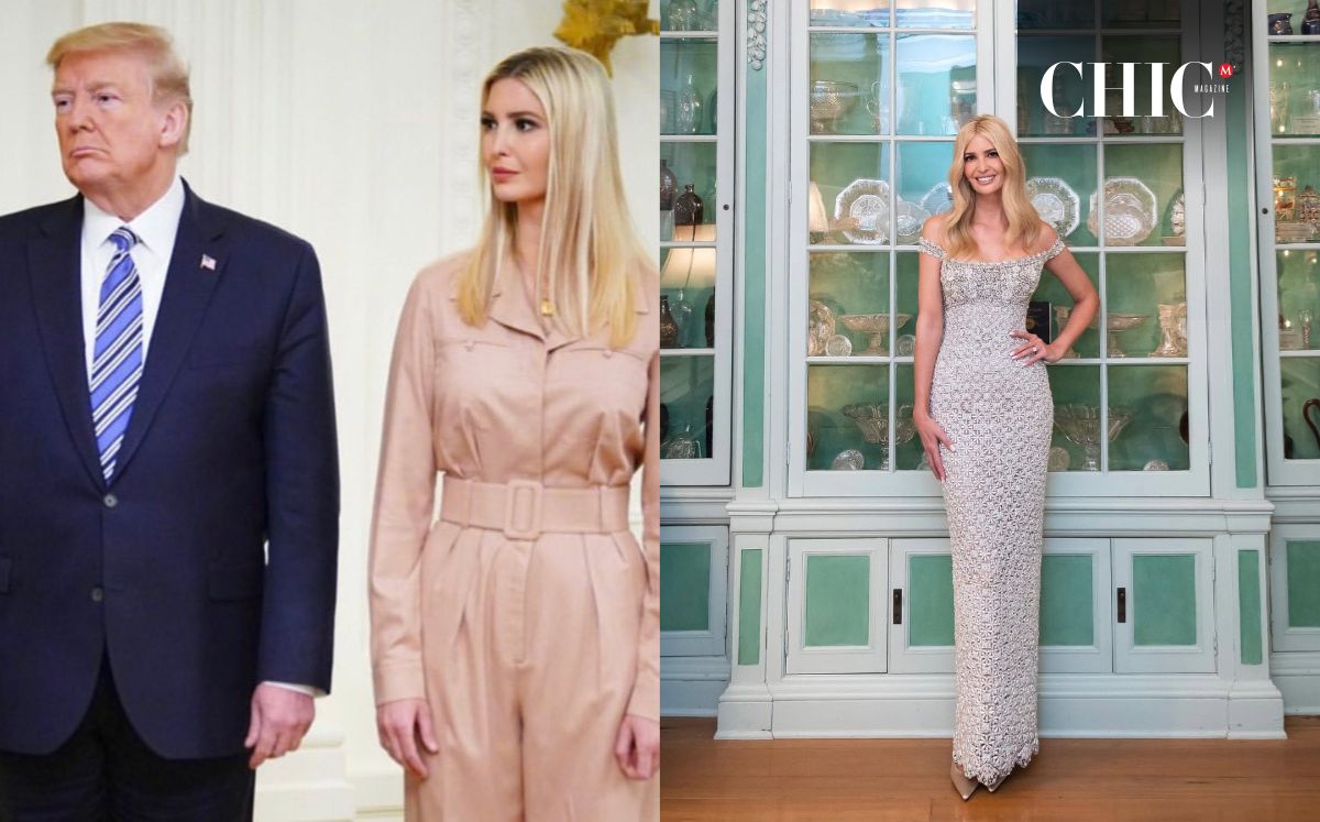 El anes y después de Ivanka Trump (Foto. Instagram)