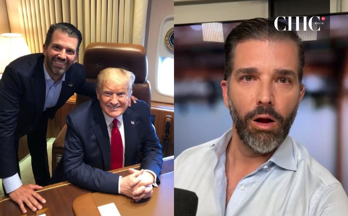 El antes y después de Donald Trump Jr. (Foto: Instagram)