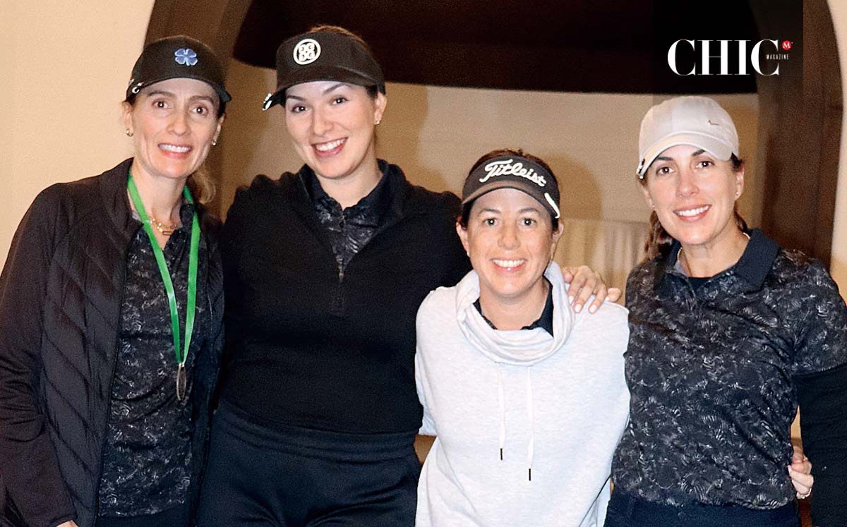 ALONDRA GONZÁLEZ, ENNA GONZÁLEZ, LUCY LORENZO E ISABEL CASTRO disfrutaron del ambiente cálido y festivo