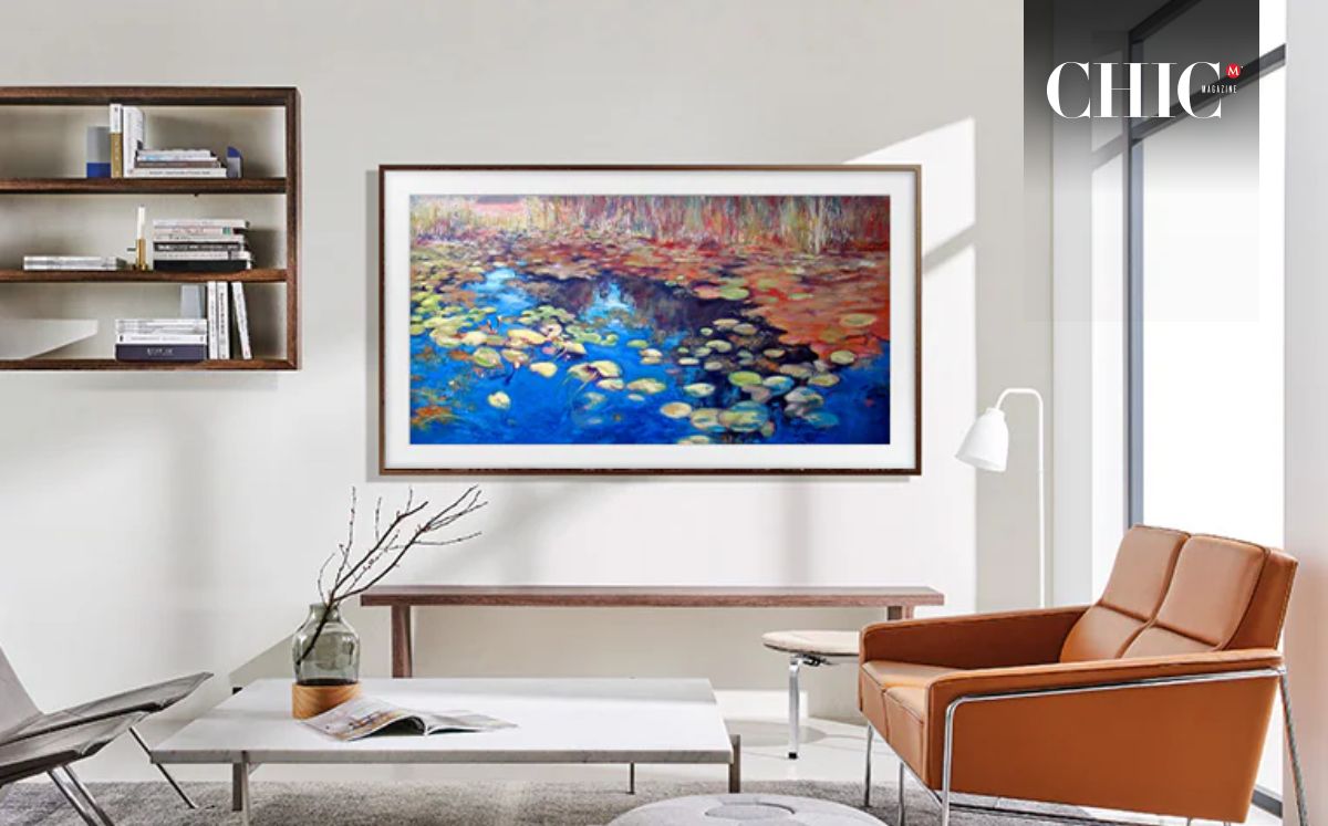 Así se ve la pantalla Samsung The Frame de 65'' (Foto: Costco)