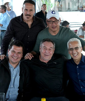 David, Rubén, Antonio, Carlos y Abraham