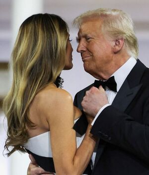 Donald y Melania Trump: Baile que ha desatado polémica (Foto: Reuters/Milenio)