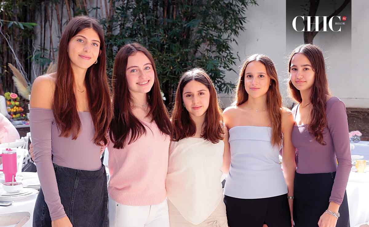 Ania Martínez, Andra Alvarado, Sofía Paredes, Alexa Lafontaine y Natalia Bretzfelder  / Fotos: Daniel Saldívar