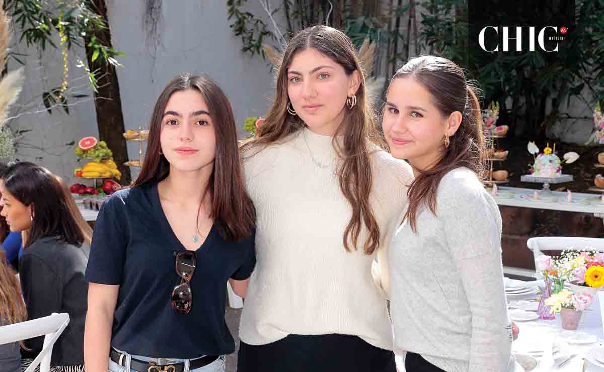 Catalina Cantú, Andrea Garza e Isabella Martínez / Fotos: Daniel Saldívar
