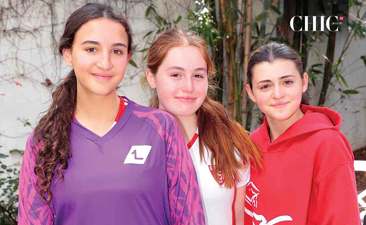 Constanza Caballero, Paulina Cruz y Jimena Ortiz / Fotos: Daniel Saldívar