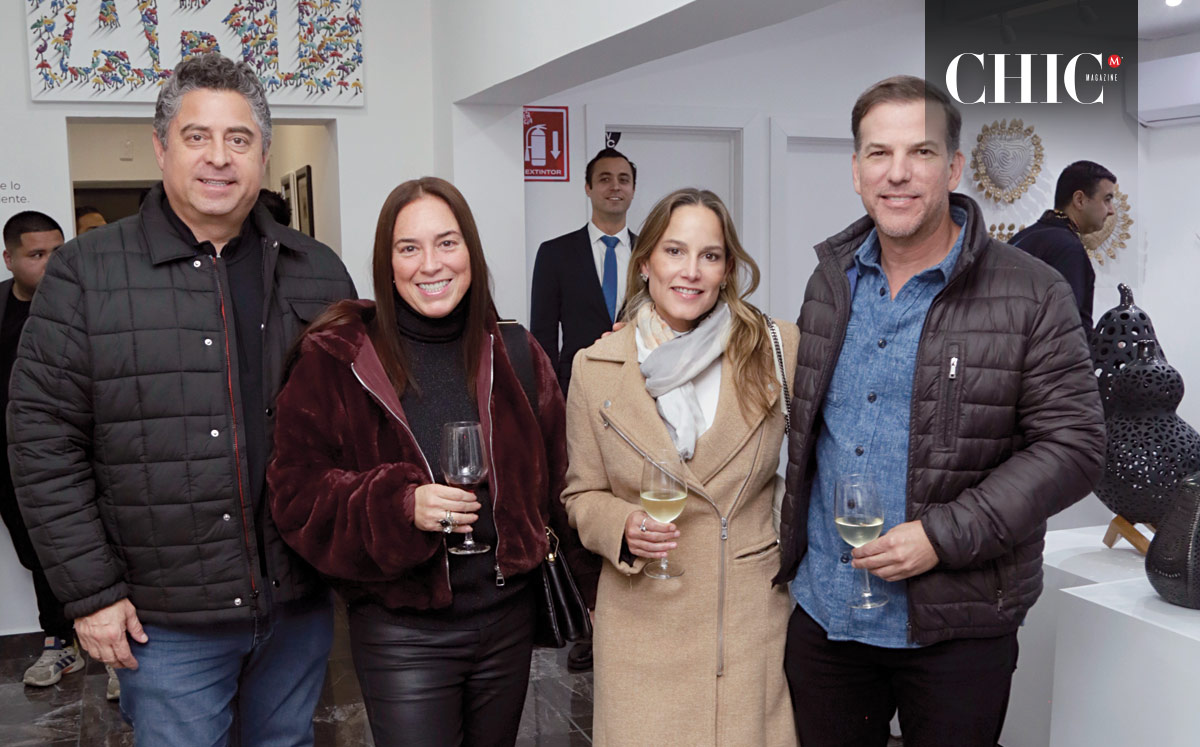 Eugenio Amador, Irma Tijerina, Ana García y Jorge Garza