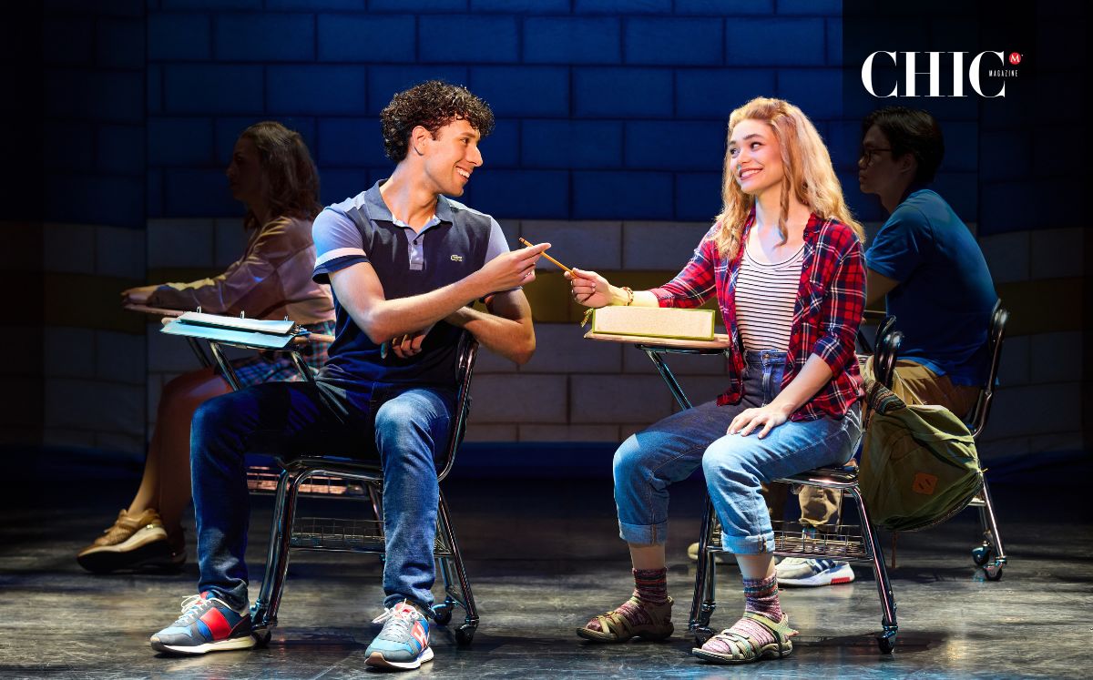 José Raúl (Aaron Samuels) and Natalie Shaw (Cady Heron) Photo by Jeremy Daniel, 2024