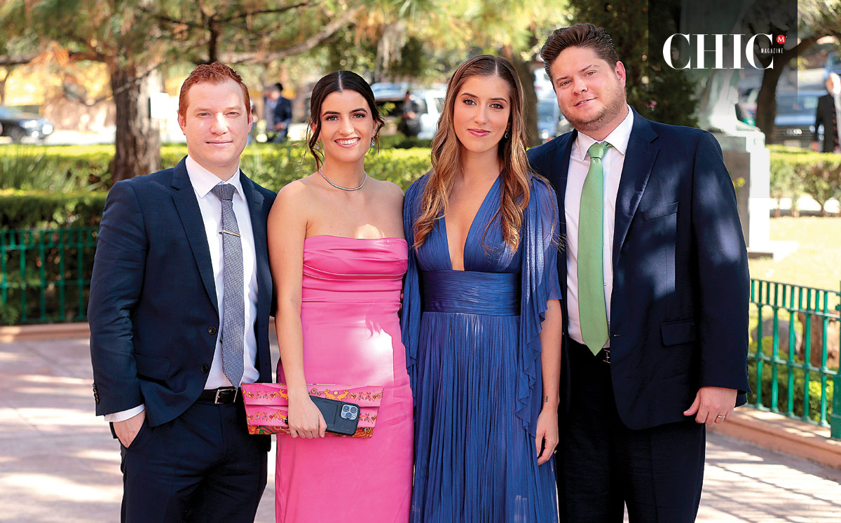 Miguel Guerra, Ana Paula Garza, Ana Paulina De la Garza y Carlos González