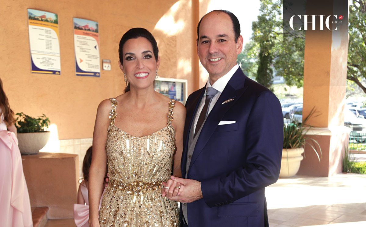 Papás de la novia. Lucy Bueno de Maldonado y Adrián Maldonado