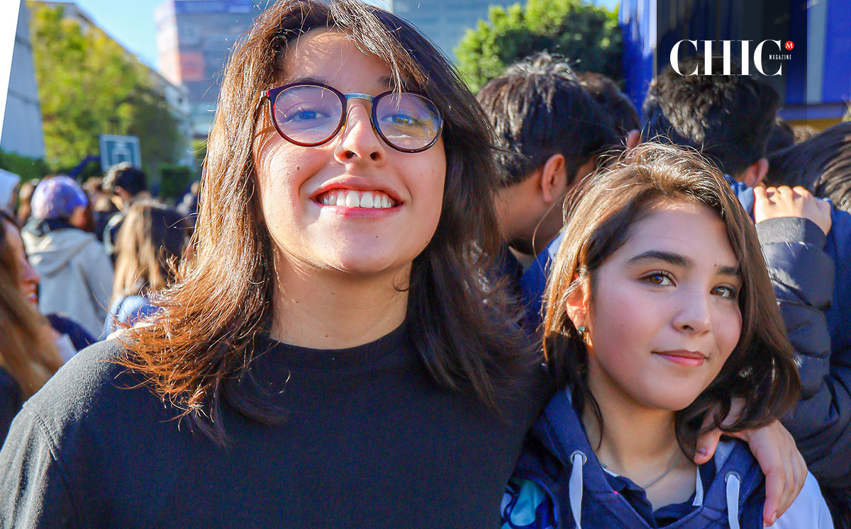 Victoria Soto y Sofía Chávez