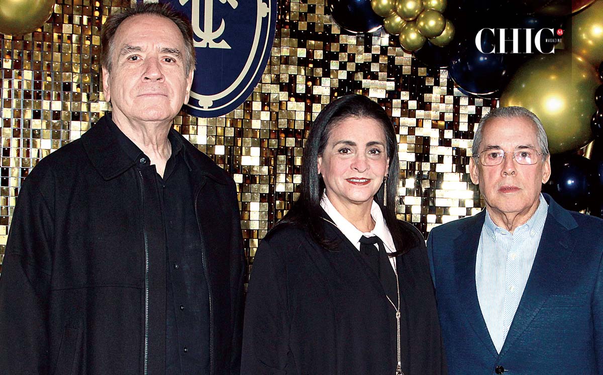JOSÉ MARÍA ISLAS, PATRICIA DE FLORENCIA Y MARIO FLORENCIA festejaron los 135 años del Casino Tampiqueño