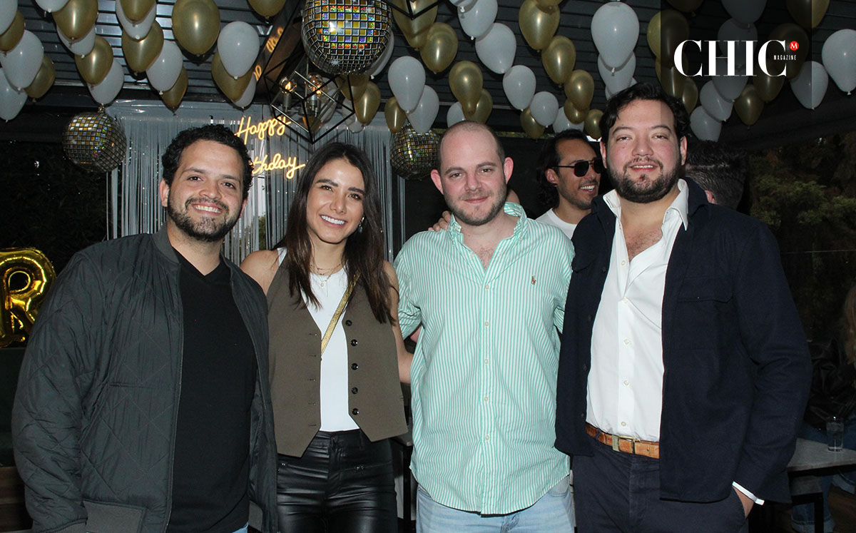 Gerardo Morrios festejó su cumpleaños número 34