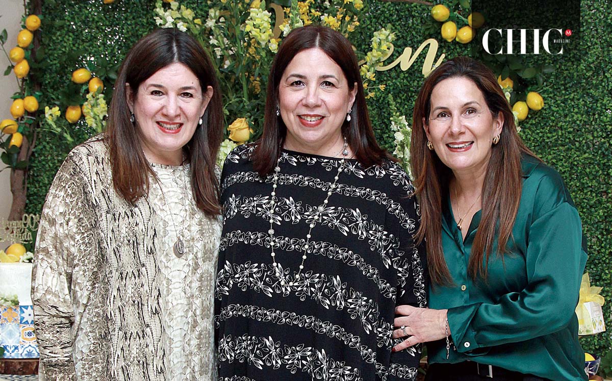LULY SANTOS, MARCELA SANTOS Y NENA SANTOS nos regalaron sus mejores sonrisas
