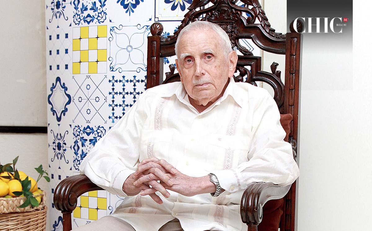 RUBÉN SANTOS celebró sus 90 años con una increíble fiesta organizada por su familia