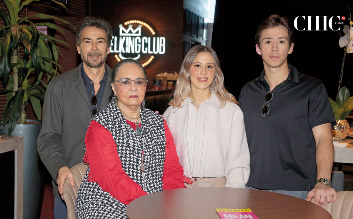 Eudelio Garza Mercado, Rosalinda Mercado, Milena Garza y David Garza. Fotos: Daniel Saldívar