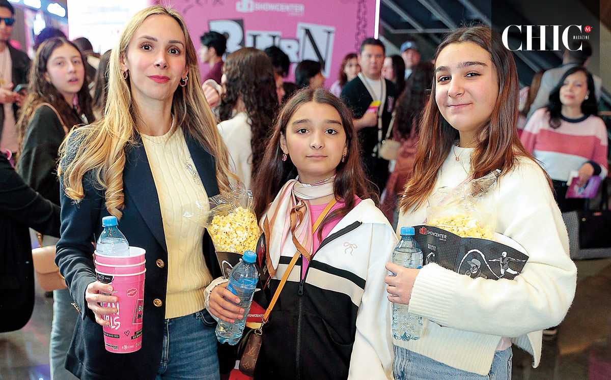 Karla Flores, Regina Cagnasso y Cary Cagnasso