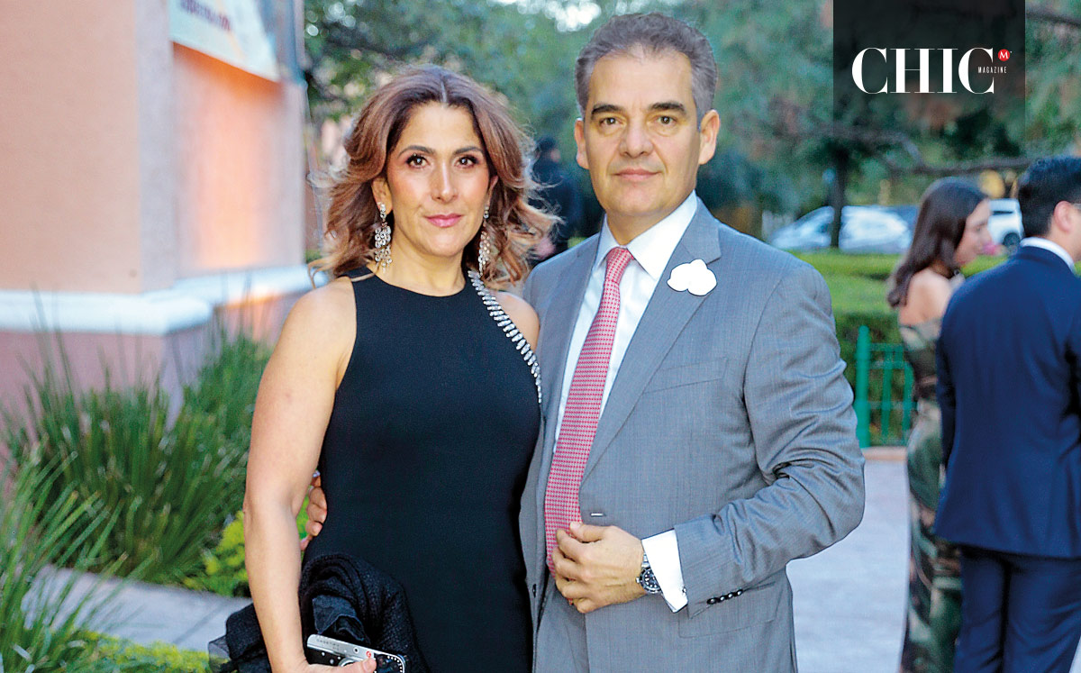 Karla Yamallel y Gustavo Treviño