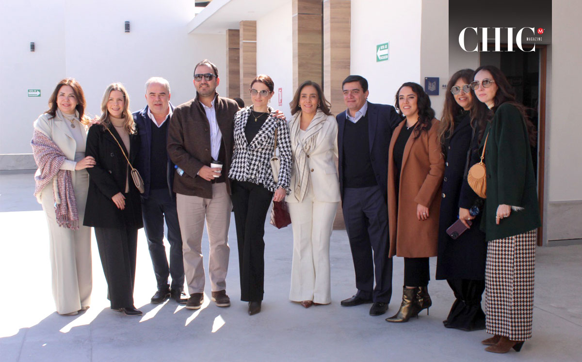 Luly, Alejandra, Alberto, Enrique, Dora, Silvia, Nessim, Cynthia, Elena y Maricarmen