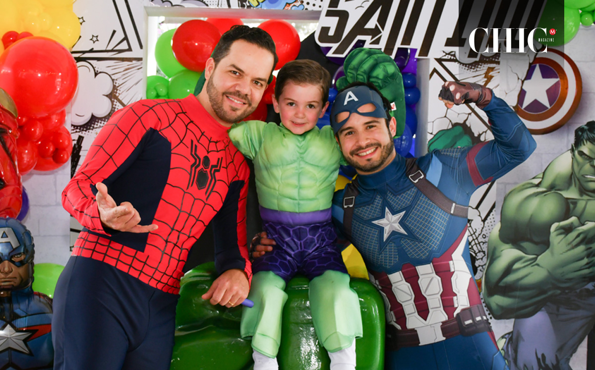Santiago Villaseñor, Santino Villaseñor y Mario Michel